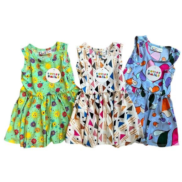 Dot Dot Smile Other - NWT Dot Dot Smile Sleeveless Tank Dress Bundle Size 6/12 Months